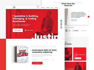 Personal Website for Justin J. Dunn