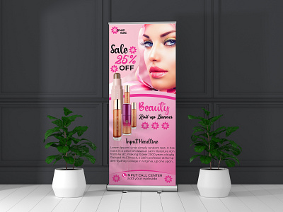 Beauty Roll-Up Banner Design