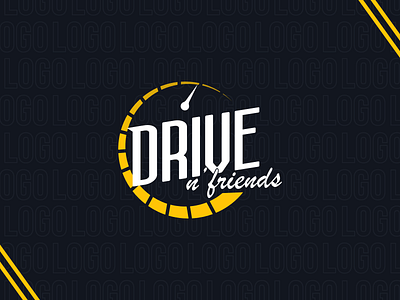 Logo #4 DRIVE n'friends branding car creation drive illustrator logo speed vector