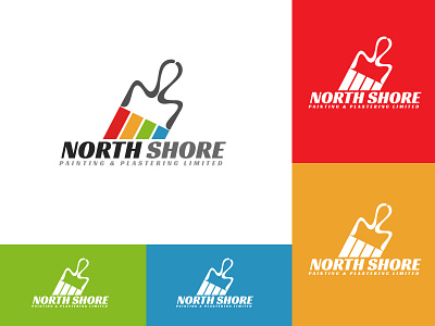 Northshore Logo Concept branding brush concept creative design graphic design logo painting painting logo ui ui ux ui design ux design vector