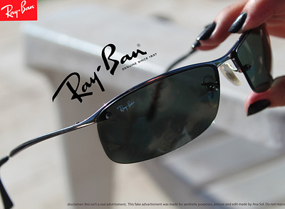 Ray Ban sunglasses branding design graphic design illustration logo product design typography ui