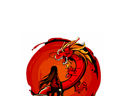 red dragon 3d animation app branding design dragon graphic design illustration logo motion graphics typography ui ux vector