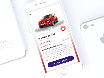 Automobile App UI