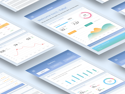 Knose - Concept Interface Design app artdirection health medical ui ux