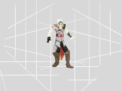 Ezio assassins creed 2 pixel art