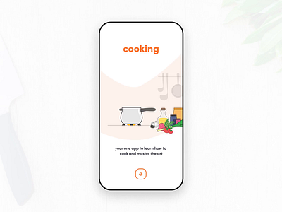 Cooking app - Onboarding adobe xd after effect animation app app design character animation character design cooking cooking app design illustration interaction design lottie motion design onboarding onboarding animation ui ui design ux ux design