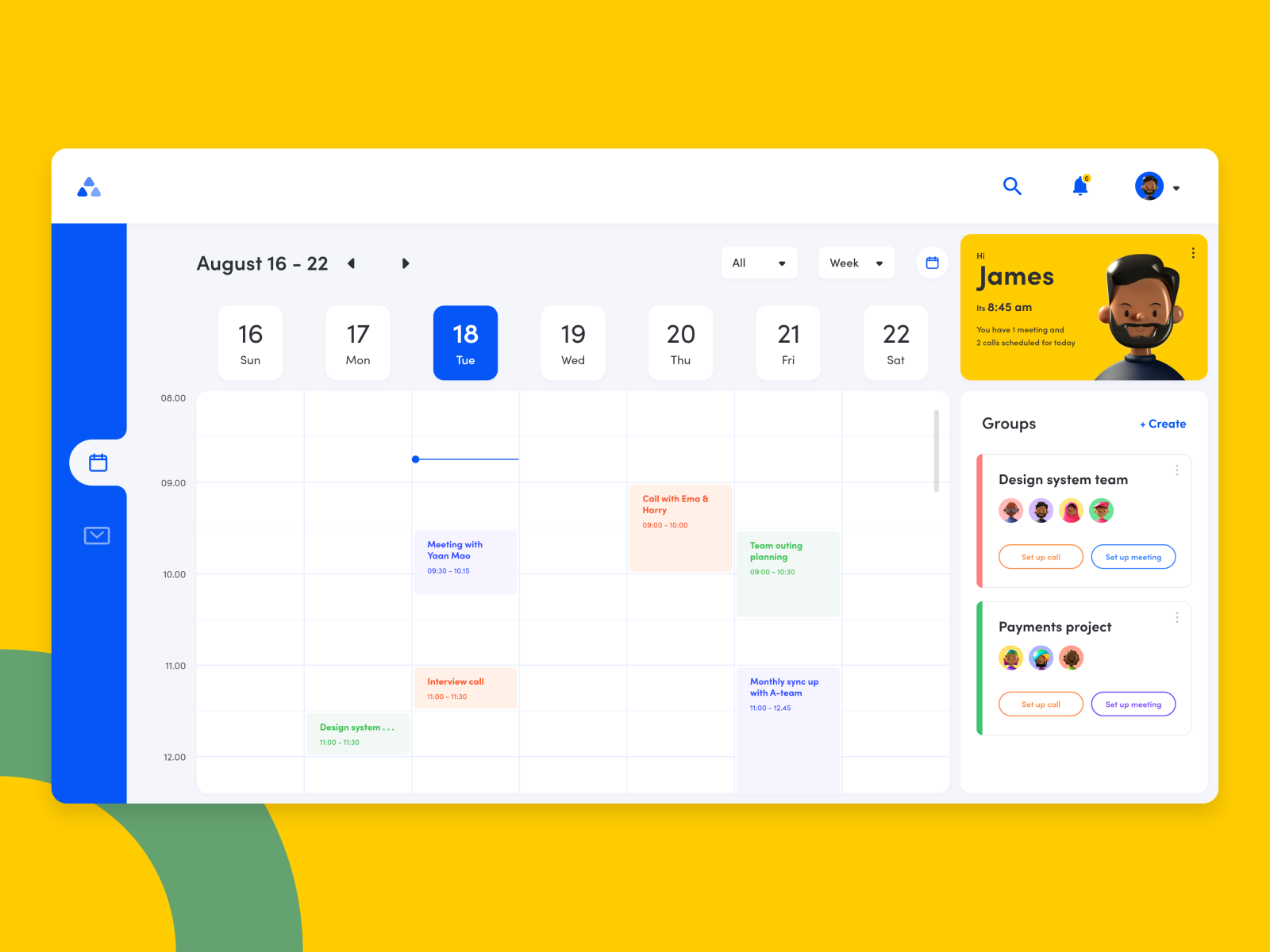 Calendar app by D Prem Kumar on Dribbble Calendar app by D Prem Kumar on Dribbble