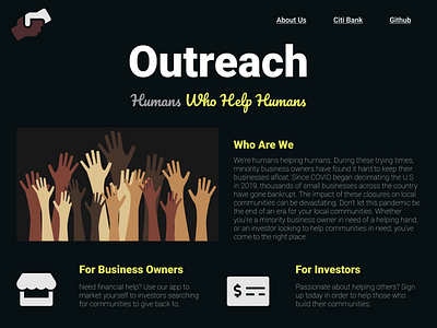 Outreach: Humans Who Help Humans