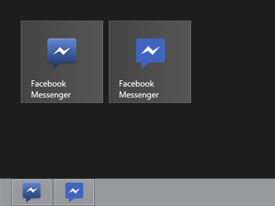 Facebook Messenger for Windows 8 facebook facebook messenger flat messenger windows windows 8