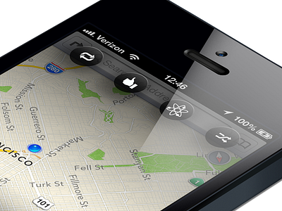 Shuffling Audio Controls app switcher button genius icon ios iphone iphone 5 like multitasking shuffle swipe