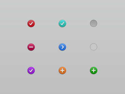 Little Buttons [Free PSD]