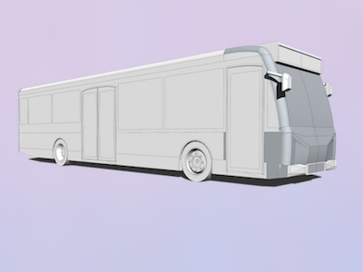 Transit bus 3d 3dmodel autobus bus model sketchup transit transportation urban