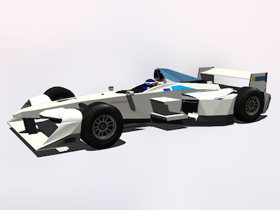 Formula E car