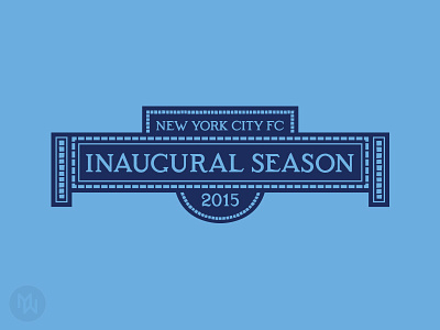 New York City FC - 2015 Inaugural Season Logo