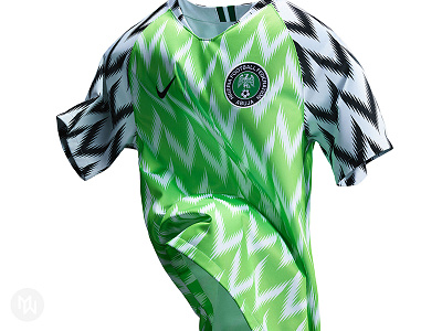 Nigeria Football Federation 2018 Home Kit football jersey kit naija nike soccer uniform