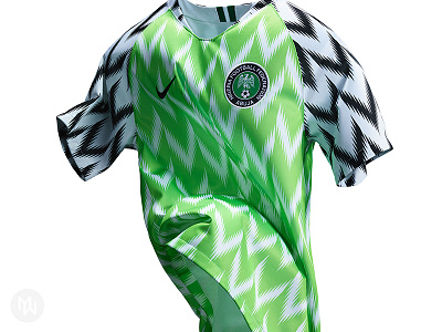 Nigeria Football Federation 2018 Home Kit by Matthew Wolff on Dribbble