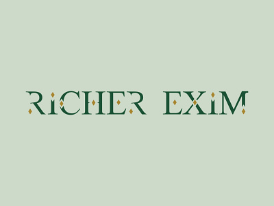 Richer exim branding design graphic design logo ui uiux