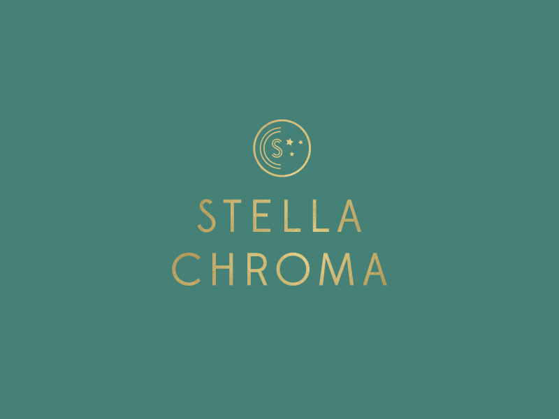 Stella Chroma Emerald Green Logo by Erika Firm on Dribbble