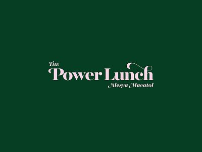 The Power Lunch Logo