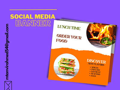 Social Media Food Banner