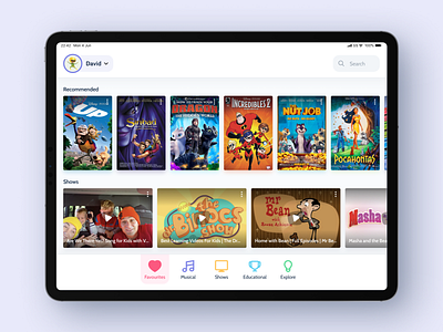 Educult - UI Designs cartoons design system educult tv figma design system figma free ui kit ipad app ipad design ipad kids app ipad ui design kids app parent control product design ui design ux design ux ui design