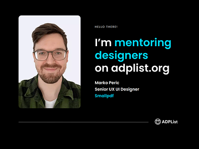 Design Mentor at ADPList.org design design mentor design mentoring design review design session mentor mentoring portfolio portfolio review review session