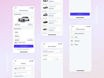 Rentalino - Payment & History