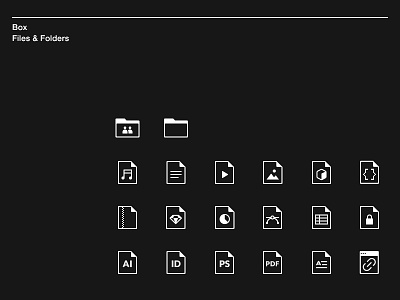 Box Files & Folders