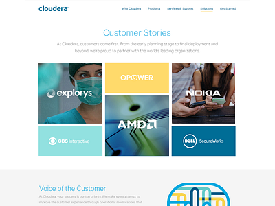 Cloudera Website - Customer Stories