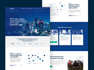 Pivotal Cloud Foundry Product Page