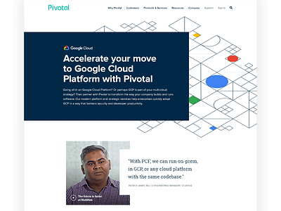 Pivotal Cloud Foundry + Google Cloud cloud developers google gpc illustration isometric operators page partner partnership pcf pivotal website