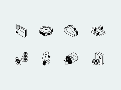 Spring Icons batch black and white cloud event-driven framework icons iconset isometric java microservices outline reactive serverless sping streams web apps website