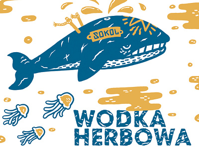 ✨🍻🐳🍻✨ Wodka Herbowa ✨🍻🐳🍻✨ alcohol beer creature drink medusa nature vodka whale wodka