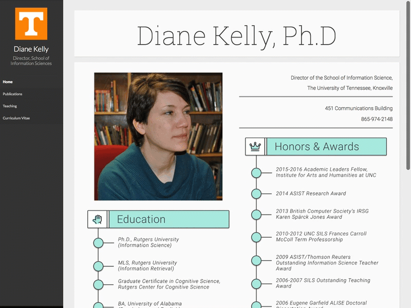 Diane Kelly Site director professor scholar university website