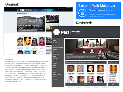 Extreme Web Makeover - FBI Landing