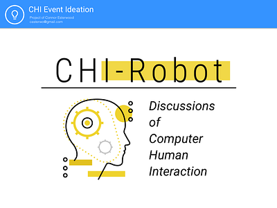 CHI Ideation chi hci human computer interaction