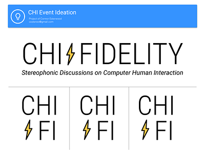 CHI Ideation chi hci human computer interaction