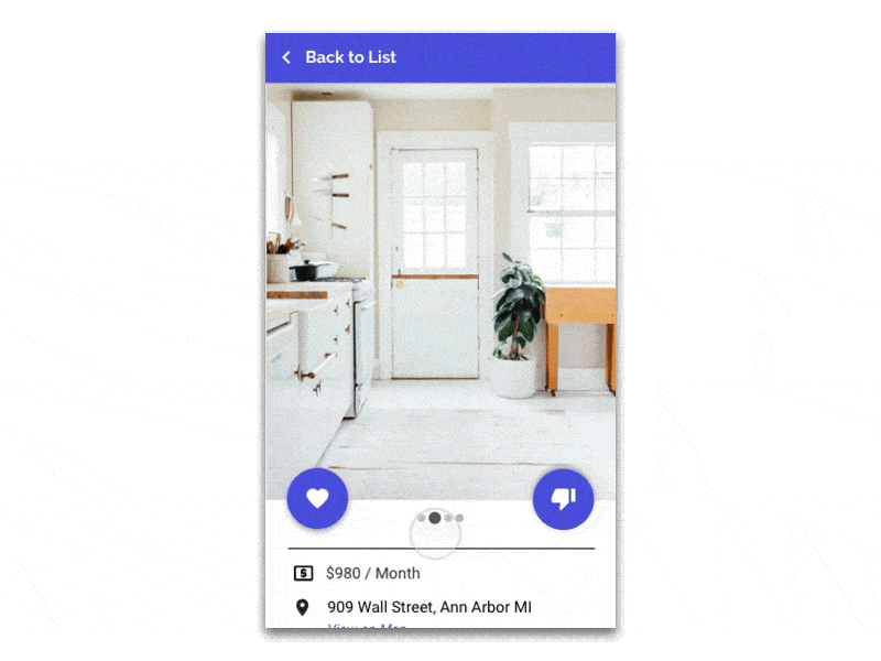 Apartment Match - Listing Details Page apartments houses match swiping tinder