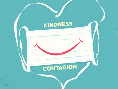 UN Stop Spread - Kindness Contagion covid 19 illustrations stop the spread un