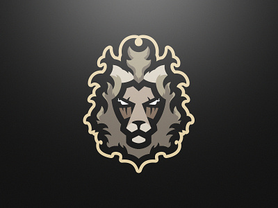 Lion (SOLD) animals branding esports for sale kenveloart lion logo mascot pre made sports