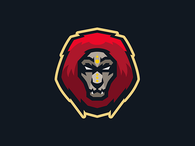 Imperial Pre-Made Mascot (For Sale) animals branding esports for sale imperial kenveloart lion logo mascot pre made sports