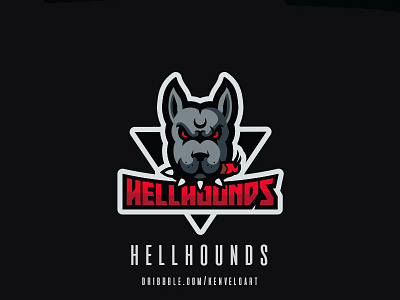 "HellHounds" Client eSports Mascot