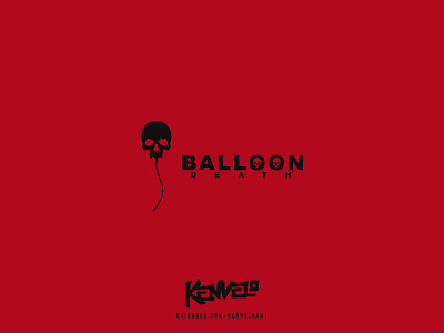 Balloon Death balloon creepy death for kenveloart logo made pre sale simple