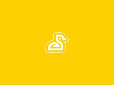 Duck adobe birds branding duck identity illustration kenveloart logo yellow