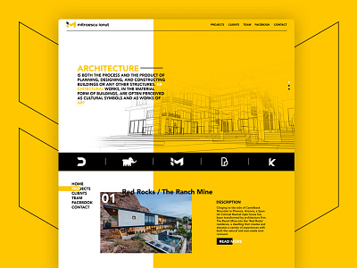 Architecture website architecture flat icon ionut kenveloart mitroescu site symbol typography ui ux web