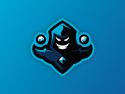 Blue devil branding design esports for sale identity illustration kenvelo kenveloart logo mascot pre made sports vector