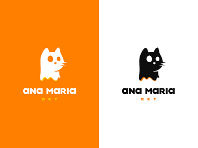 Ana-maria ART adobe black branding cat design esports for sale icon identity illustration kenvelo logo mascot minimal pre made sports vector