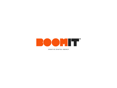 BoomIT - Creative DIgital Agency adobe branding design identity kenvelo kenveloart logo typography vector