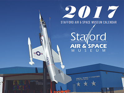 2017 Stafford Air & Space Museum Calendar cover 2017 air and calendar cover design logo museum space stafford stafford air and space museum