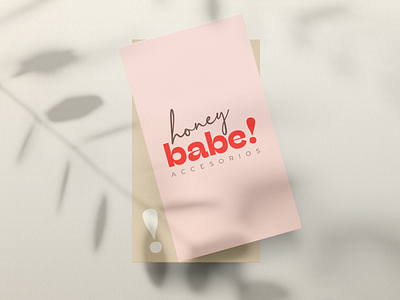 honey babe  mockup